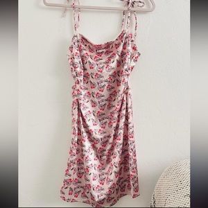 Urban outfitters tie strap mini dress